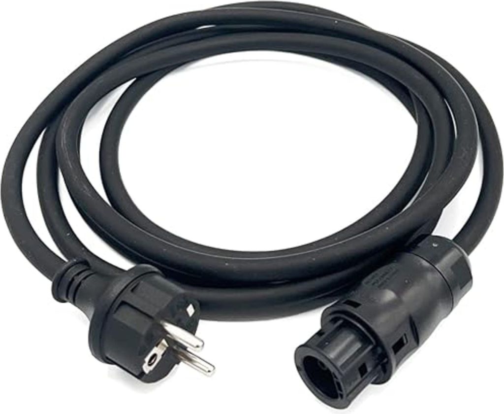 Solarsys - 15m kabel zasilający AC gniazdo BC01 do wtyczki Zdjęcie produktu 