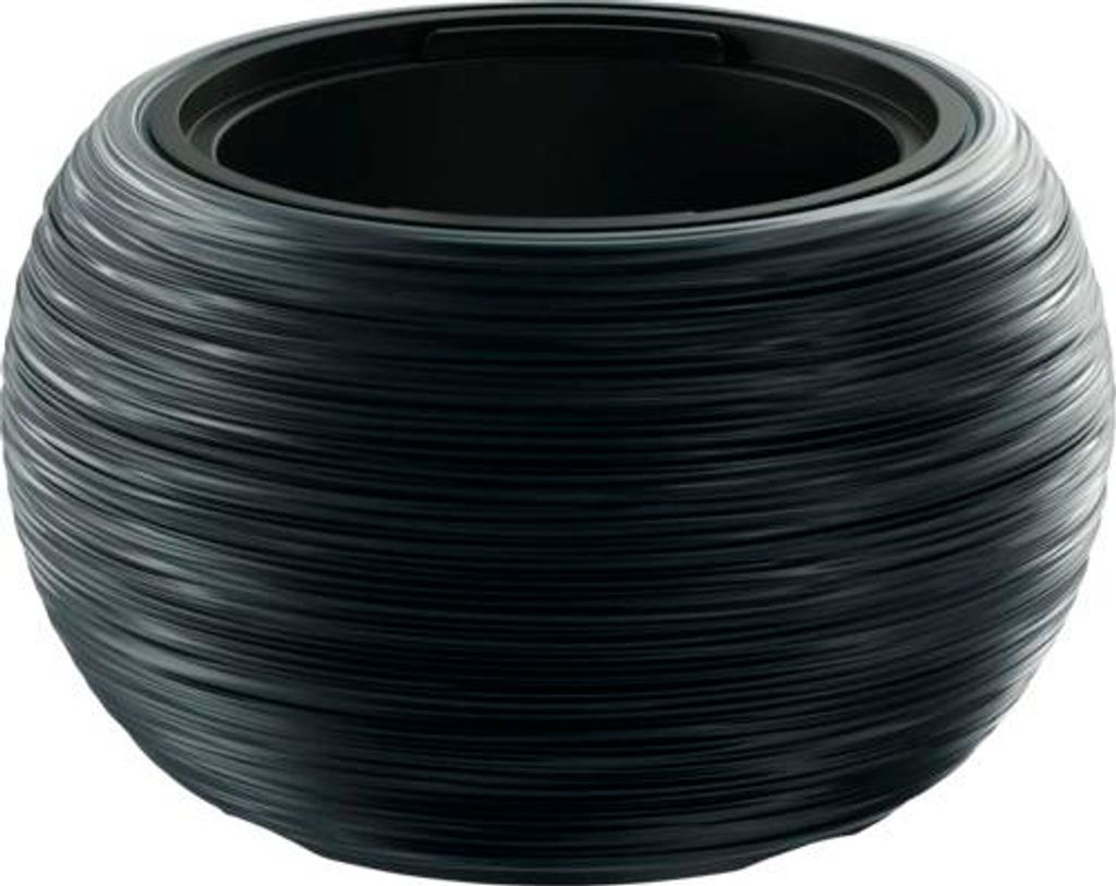 Blumentopf Furu BOWL Kunststoff Ø 37,8 cm H 23 cm anthrazit Produktbild 