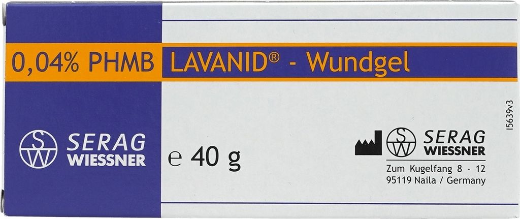 Lavanid Wundgel mit 0,04% Polihexanid 1X40 g Produktbild 