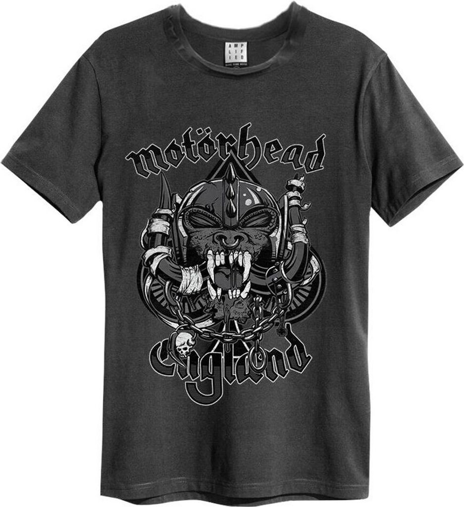 Amplified - "Snaggletooth" T-Shirt für Herren NS5195 (M) (Anthrazit)