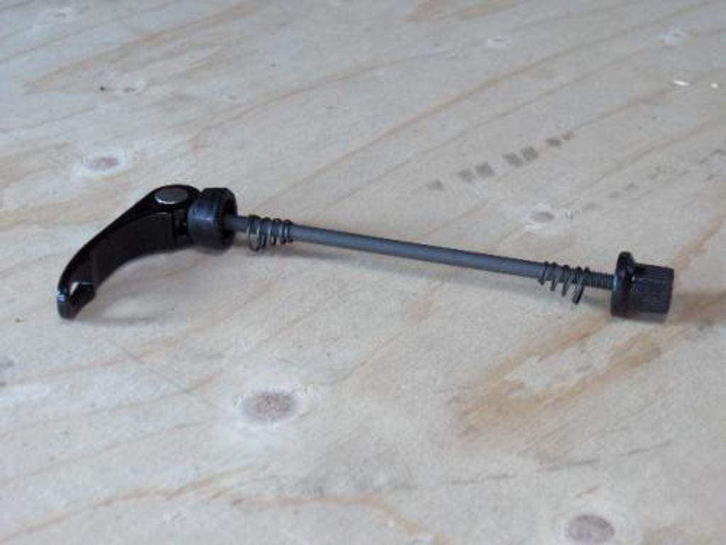 Schnellspanner (Blockierset) Vorderrad schwarz
