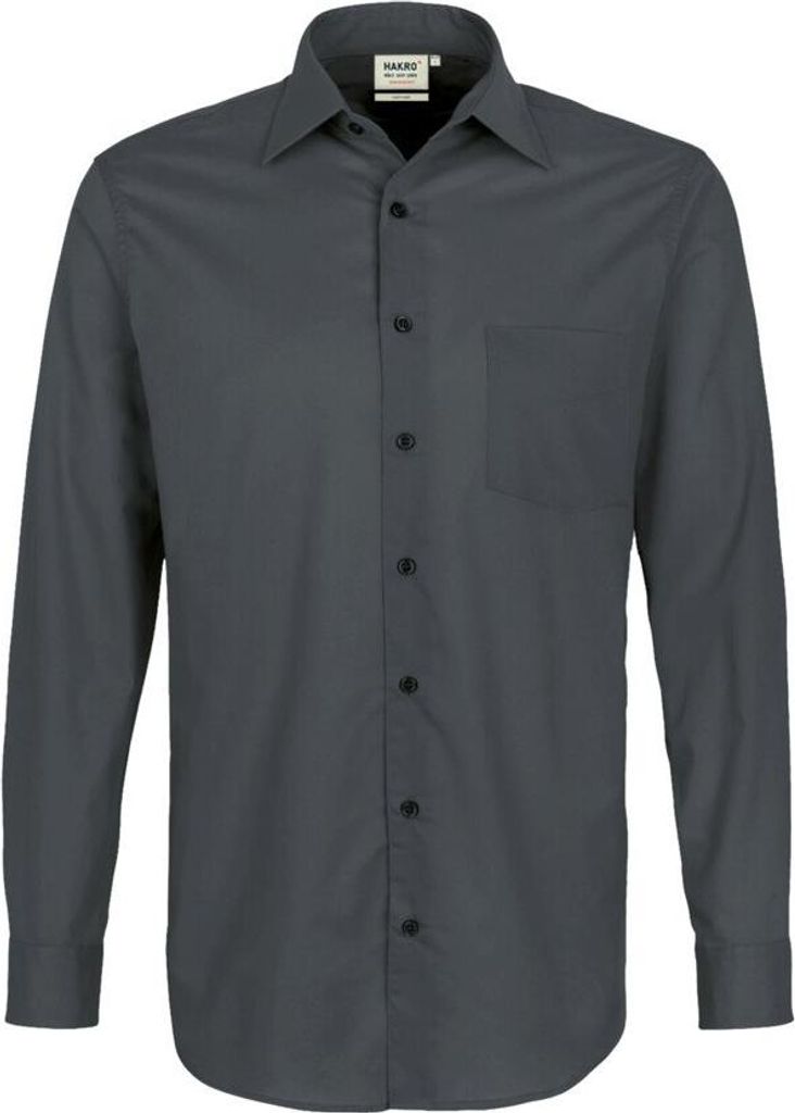 HAKRO Hakro Hemd 1/1 Arm Performance #123 Gr. 4XL anthrazit