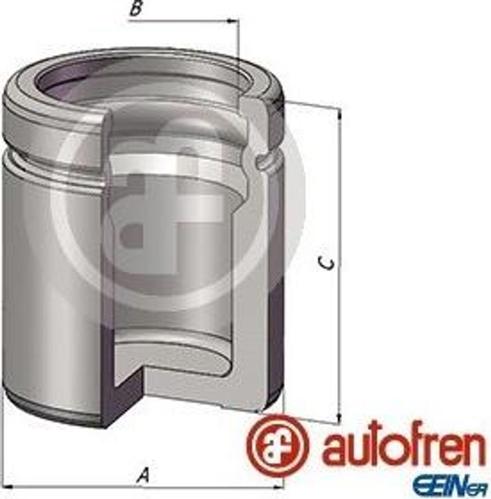 AUTOFREN SEINSA Bremssattel-Kolben für FORD Fiesta Mk4 Schrägheck (JAS, JBS) 48mm Stahl
