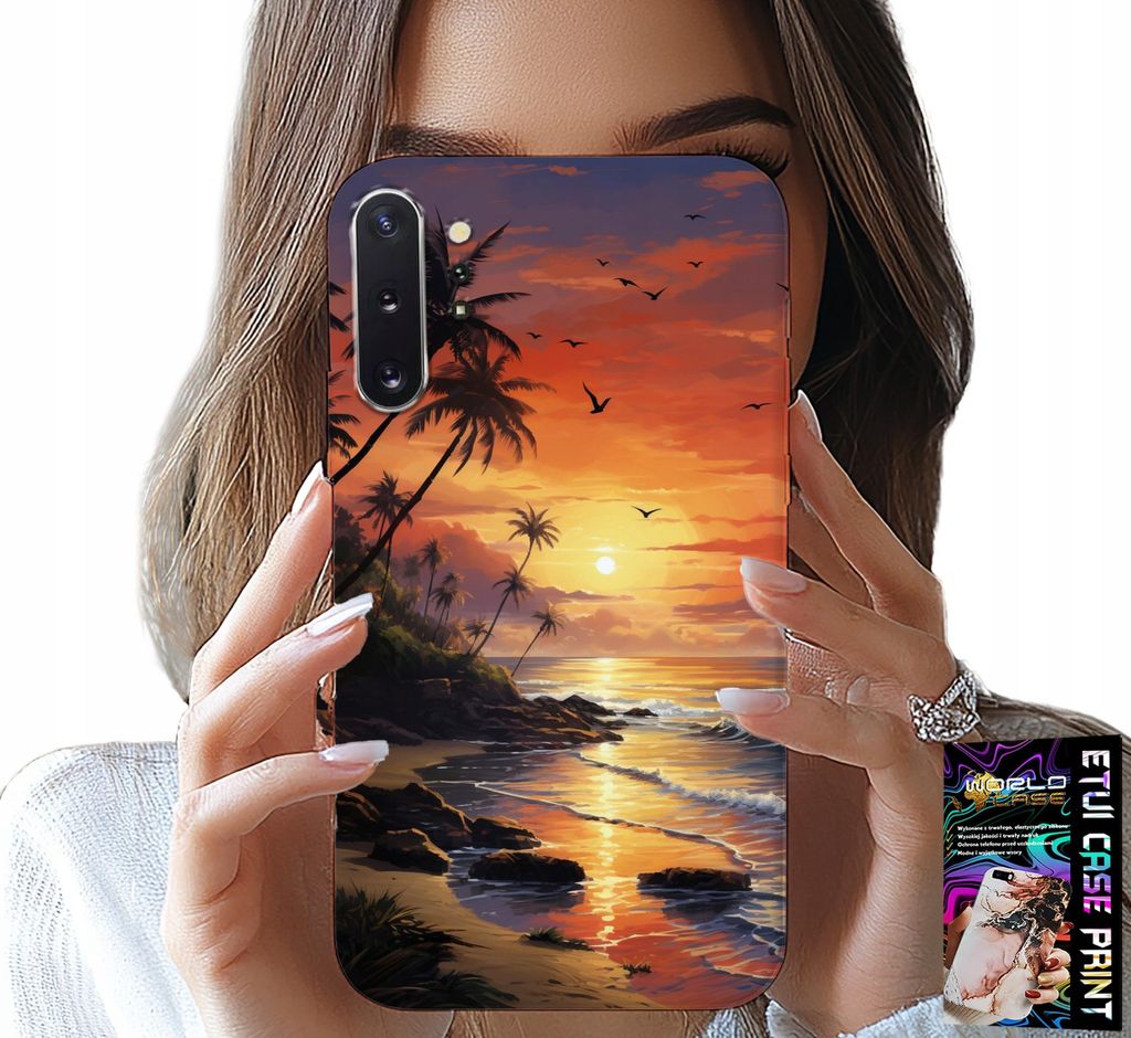 Tasche Für Samsung Note 10 Plus - Strand, Urlaub, Tropische Insel Fall