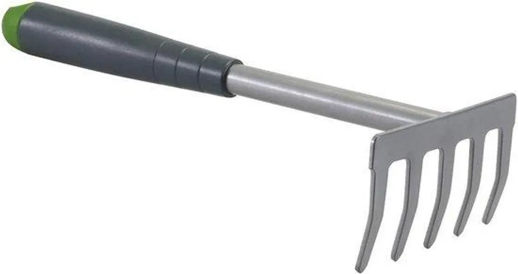 Petit râteau de jardin 290 mm en acier carbone pour un entretien précis