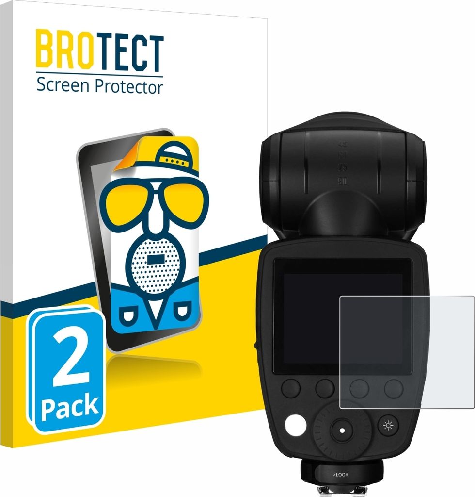 2x BROTECT Schutzfolie für Profoto A10 Displayschutz Displayschutzfolie Folie Matt Entspiegelungsfolie
