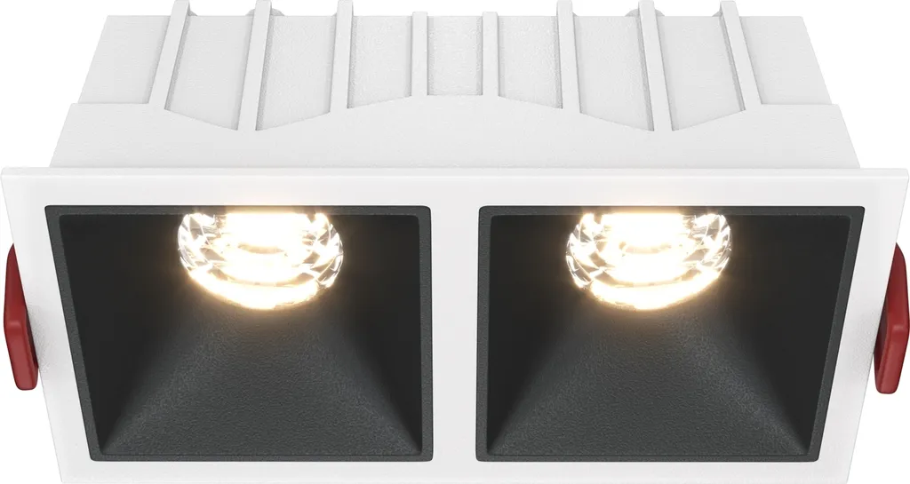 Luminaire Encastré LED 20W Maytoni Alfa Blanc Chaud pour Plafond Moderne