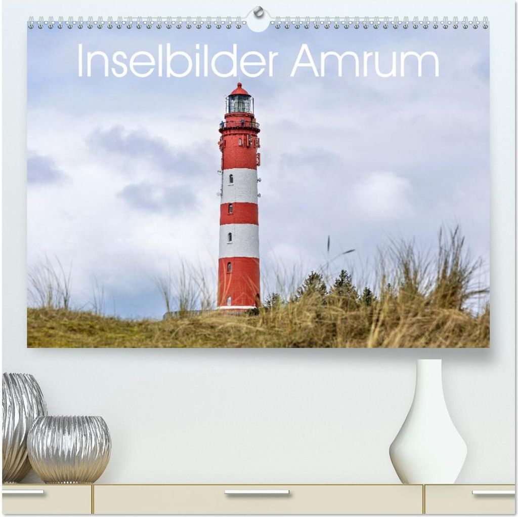 Inselbilder Amrum (hochwertiger Premium Wandkalender 2026 DIN A2 quer), Kunstdruck in Hochglanz