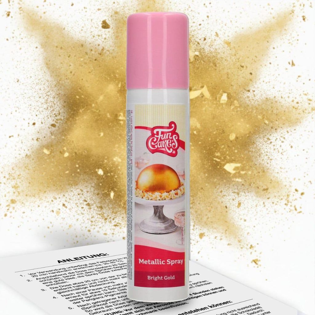 AOS Edition: Funcakes Lebensmittel-Farbspray Metallic Produktbild 
