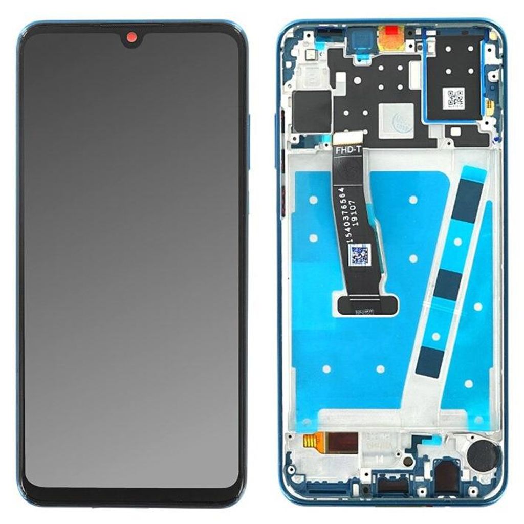 Display für Huawei P30 Lite LCD + Rahmen Blau Bildschirm Produktbild 