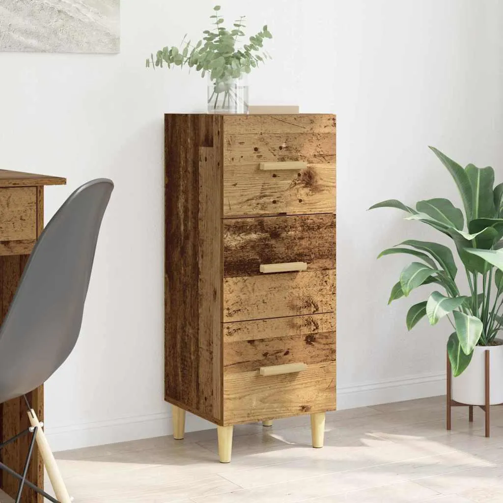 Mobiletto Stretto vidaXL 34.5x90cm - Legno Ingegnerizzato Robusto