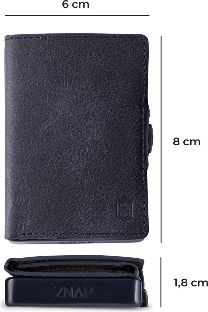 Slimpuro Geldbörse Herren, Slim Wallet mit RFID Schutz, Produktbild 8