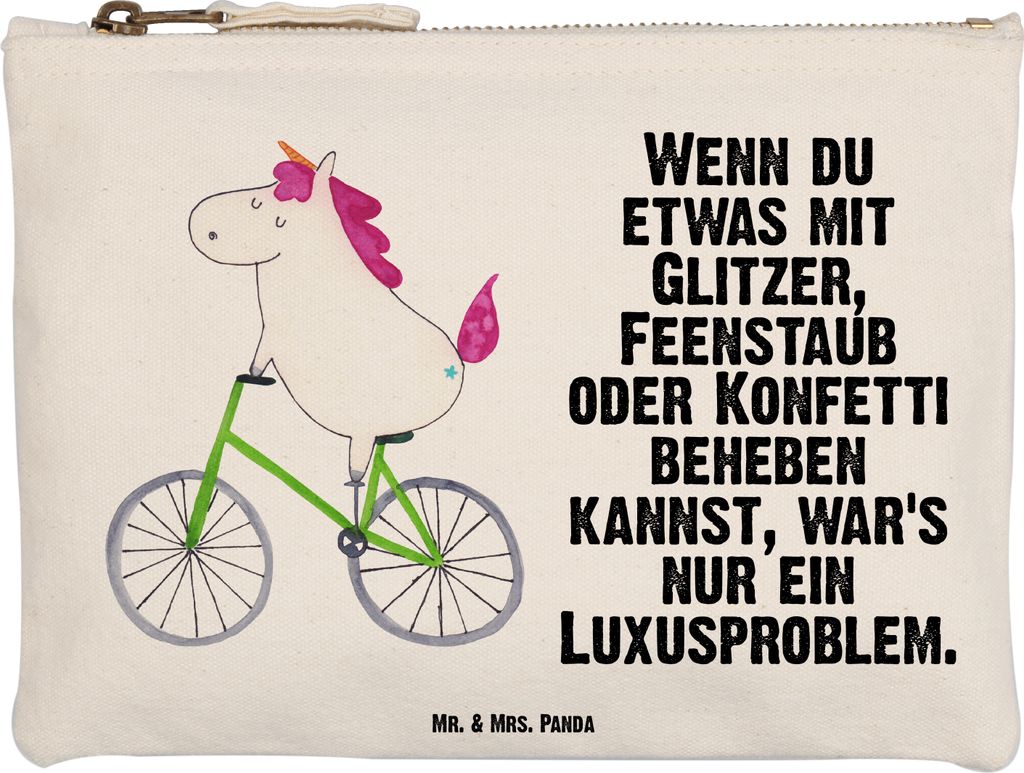 Mr. & Mrs. Panda Stoffbeutel Einhorn Radfahrer Größe M - Produktbild 