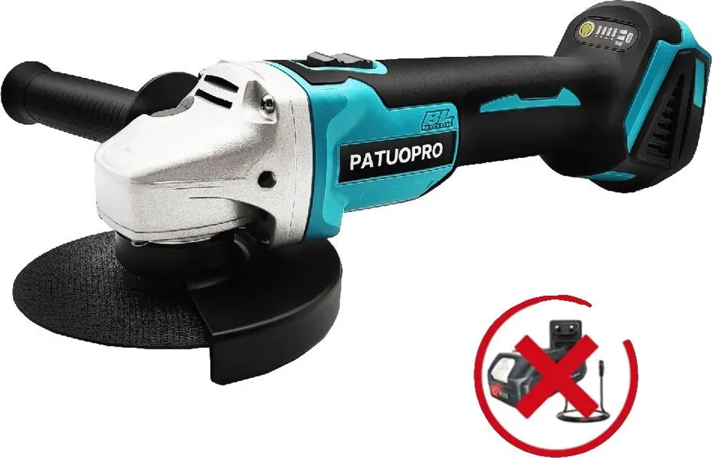 Meuleuse d'angle brushless : finissez vos découpes sans fil encombrant
