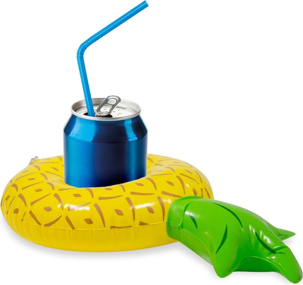 Aufblasbarer Ananas Getränkehalter