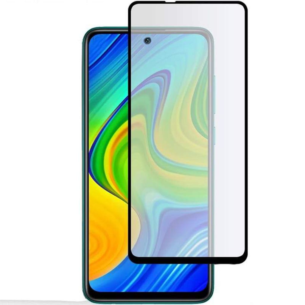 Gehärtetes Glas Mocolo TG+ FG für Xiaomi Redmi Note 9 schwarzer Rahmen