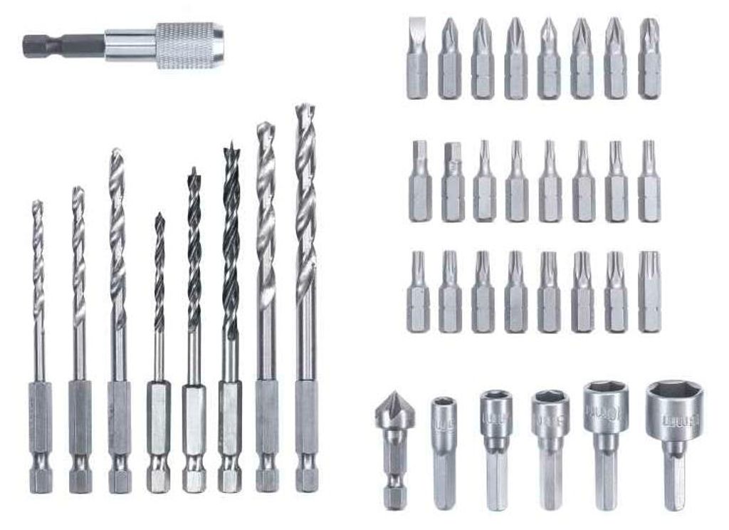 kwb 108955: Juego de brocas y puntas de destornillo de 39 Imagen del producto 