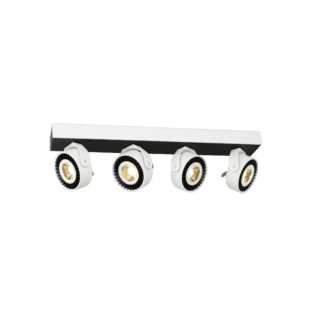 Bandeau de plafond 4x40W LED TECHNO ML3843 Milagro pour salon moderne