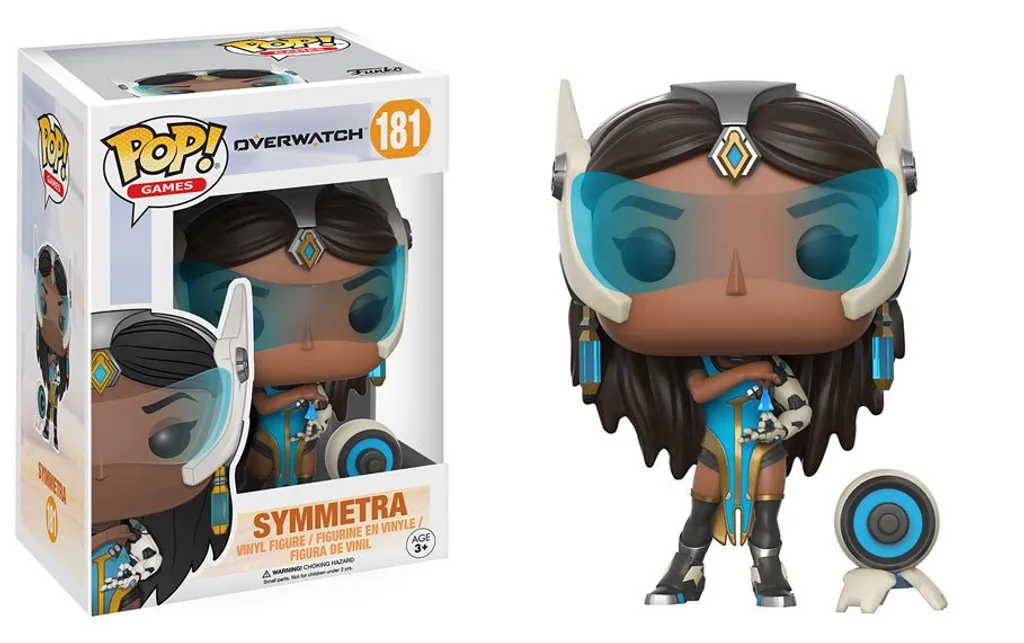 Statue Vinyle Funko Pop Symmetra Overwatch 181 objet de décoration geek