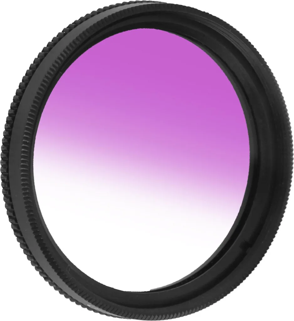 Filtro Graduato Sfumato Viola Junestar 40,5 mm per Fotocamere