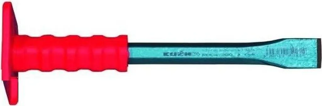 Scalpello per Forgia 400mm: Acciaio Forgiato con Protezione in Gomma