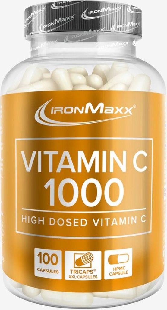 IronMaxx Vitamin C 1000 High Dosed - 100 Kapseln Produktbild 