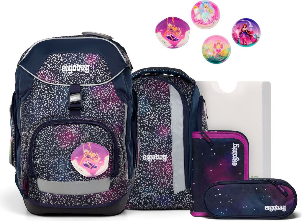 ergobag pack Schulrucksackset 6-tlg. Bärlaxy 2024 Produktbild 