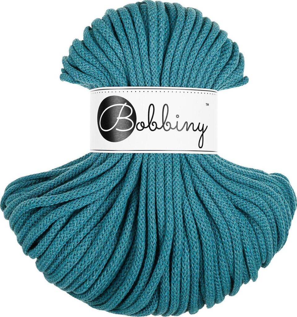 Bobbiny Premium 5 mm 50 m Teal Schnur