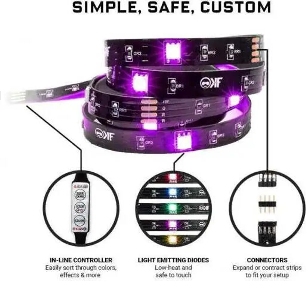 Steelseries 4211-LED6: La Striscia LED da 2,7m che Non Ti Tradisce - 3