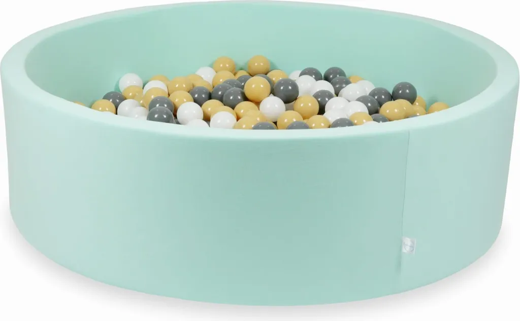 Piscine à balles 130x40 cm avec 700 balles de jeu en mousse premium