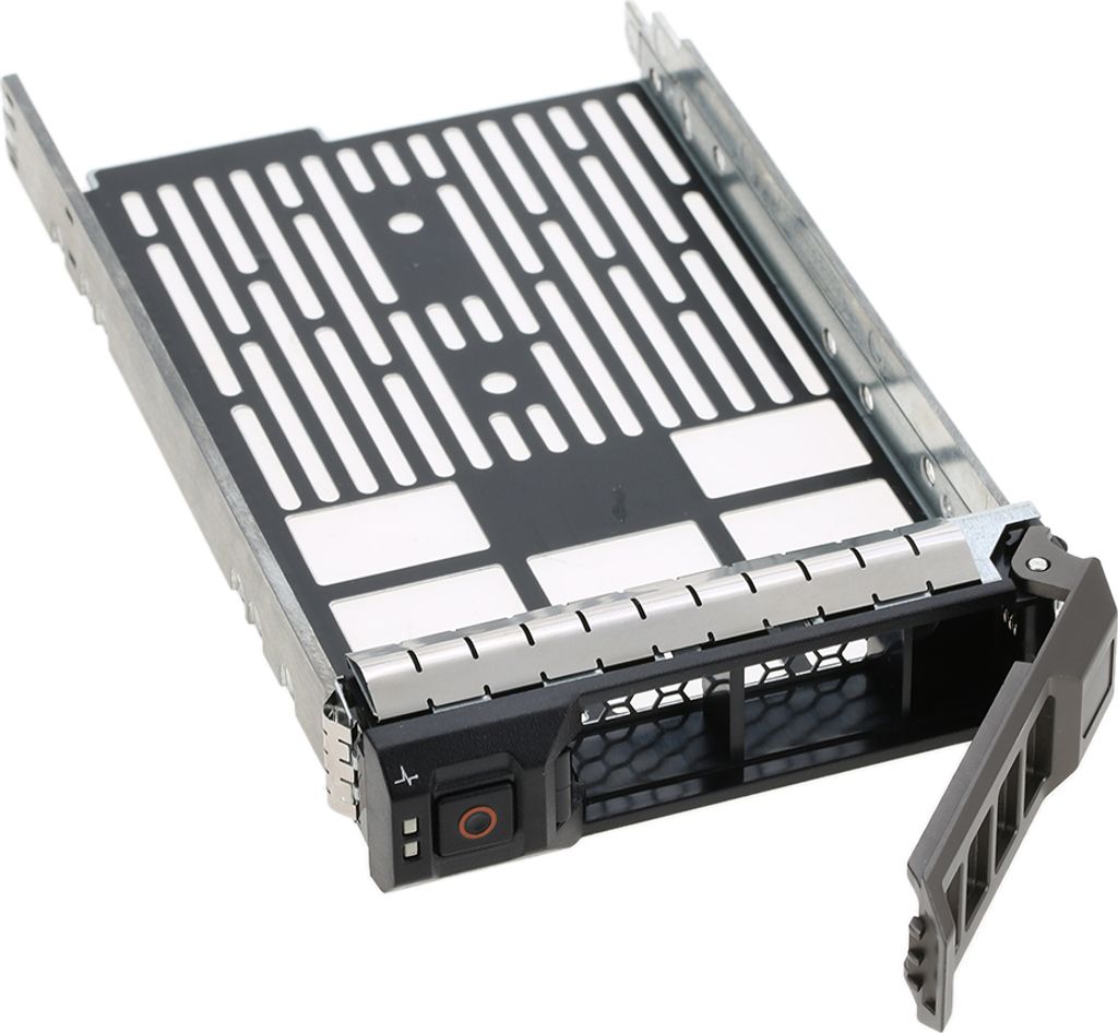 3,5-Zoll-OF238F-SAS-SATA-Festplattenfach, HDD-Rack-Ersatz für Server der Dell PowerEdge R- und T-Serie und PowerVault-Gehäuse