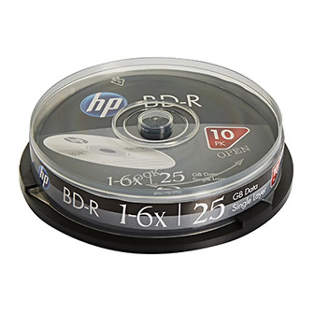 Offerta HP BD-R 25GB 6x 10pz - Archiviazione Dati Professionale HP
