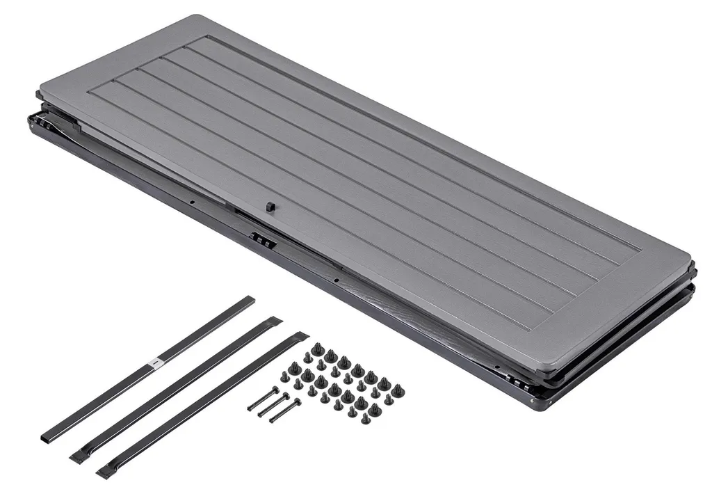 Grand bac de terrasse verrouillable 390 l - Structure robuste grise - 2