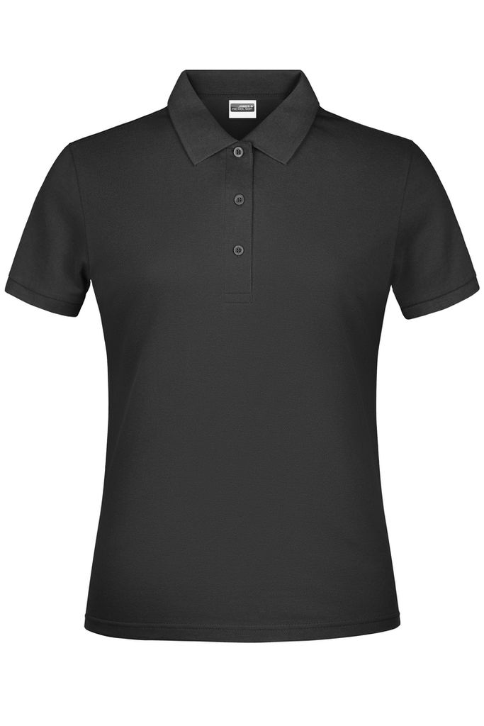 Promo Polo Lady Klassisches Poloshirt grey-heather, Gr. M Produktbild 