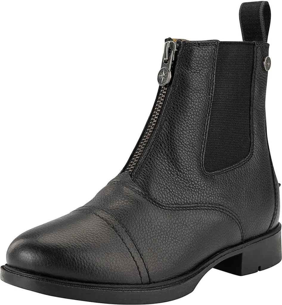 Bottines d'équitation Femme en cuir souple Suedwind FZ Soft Noir 39