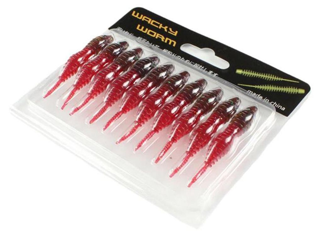 10 Stück/Set 50 mm/1 g Kunstköder, zweifarbig, vorne und hinten, erhöhen die Attraktivität, lange Lebensdauer, professioneller Angelköder