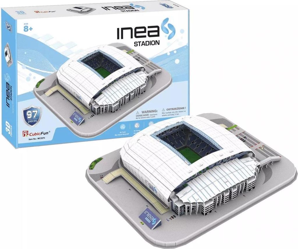 DANTE Cubic Fun 3D-Puzzle Stadion EneaLechPoznań 02576