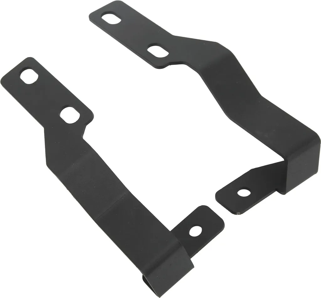 Paire de supports de phares pour capot voiture Tacoma 2005-2015 noir
