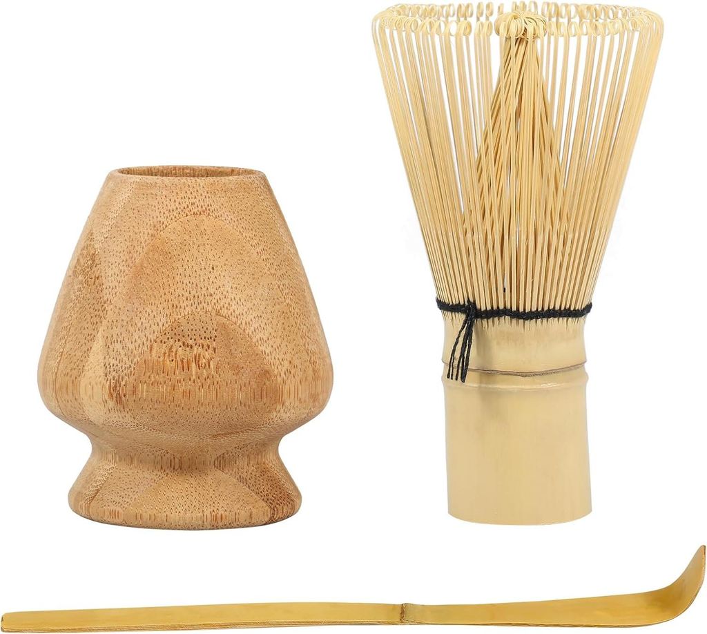 Matcha-Tee-Set, Teebesen, Teesieb, Teelöffel, Teezubehör