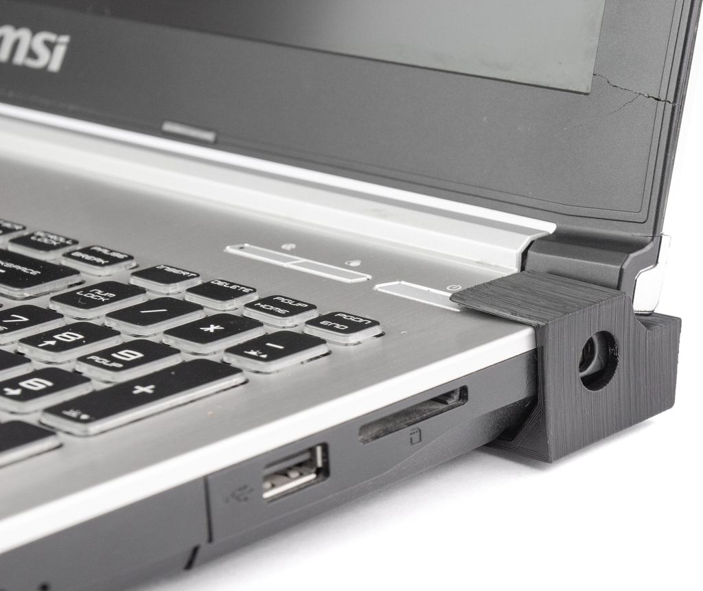 Reparatursatz GEHÄUSESCHARNIER DECKEL MSI P60 UNTERSEITE