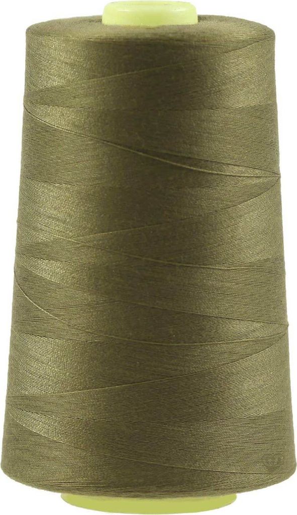 4572m Qualitäts Overlock-Garn Overlock-Nähgarn Farben 661 bis 700, Farbe:A698 olivgelb
