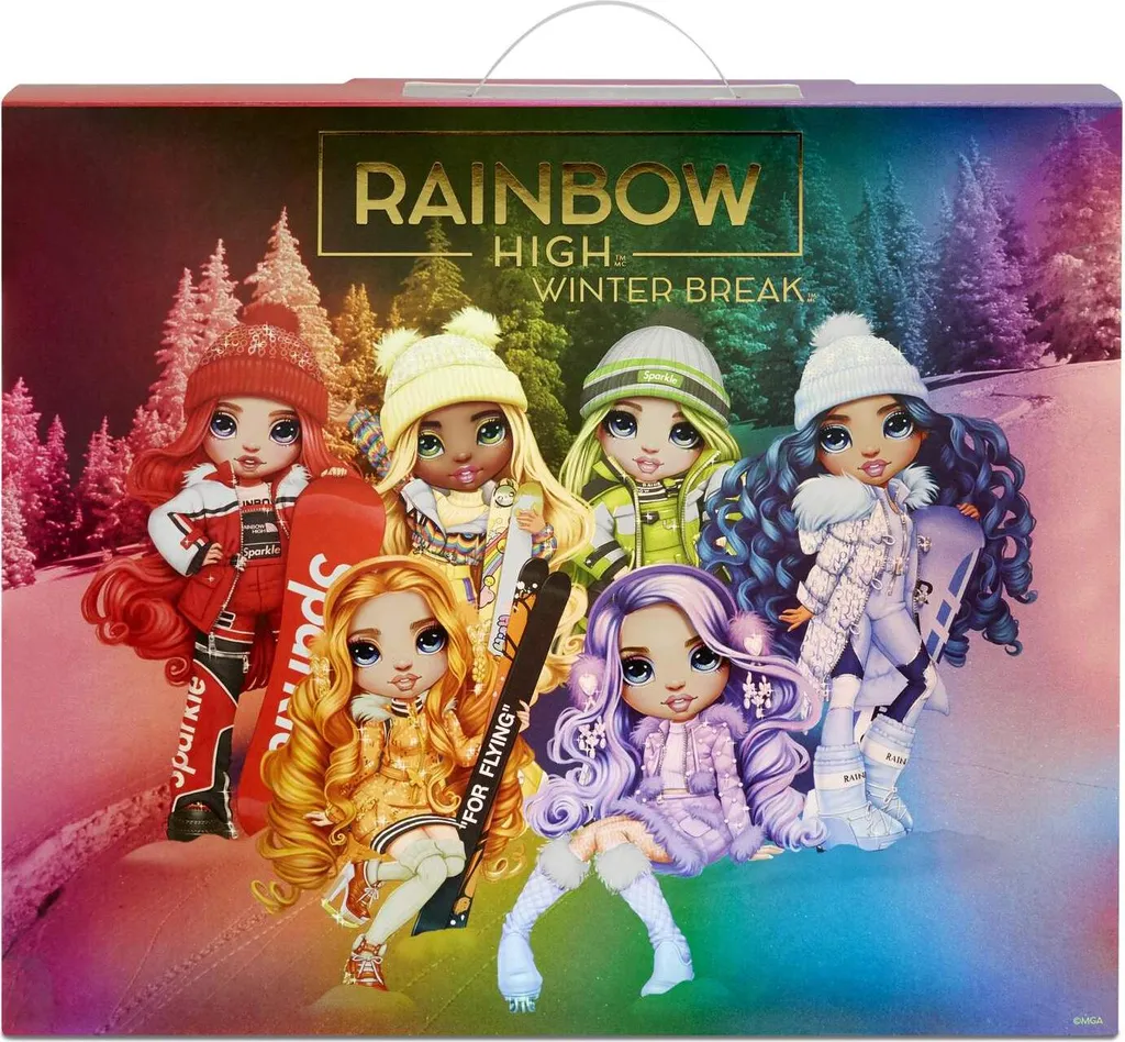 Poupée Rainbow High Ruby Anderson Hiver : Jouet Robuste et Multi-Accessoires - 7