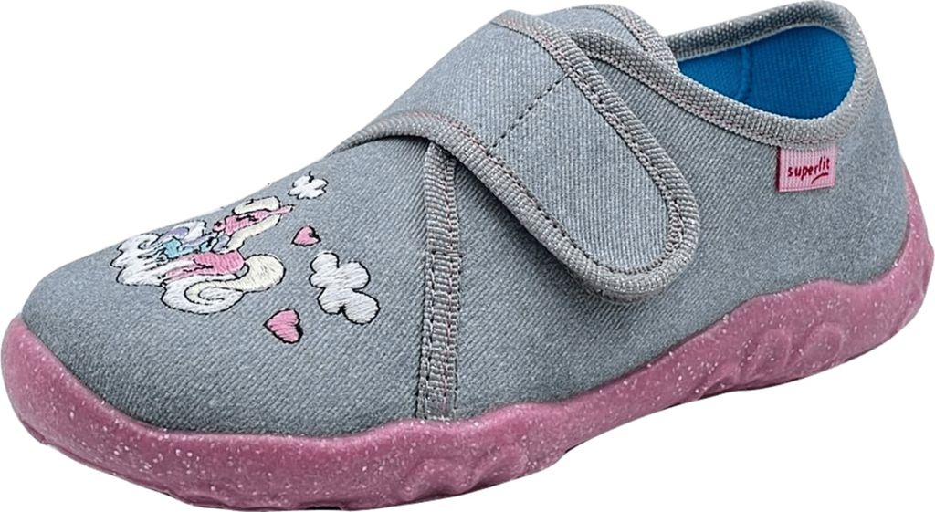 Superfit Klettschuhe BONNY Mädchen 31353132353838 Grau 33 EU