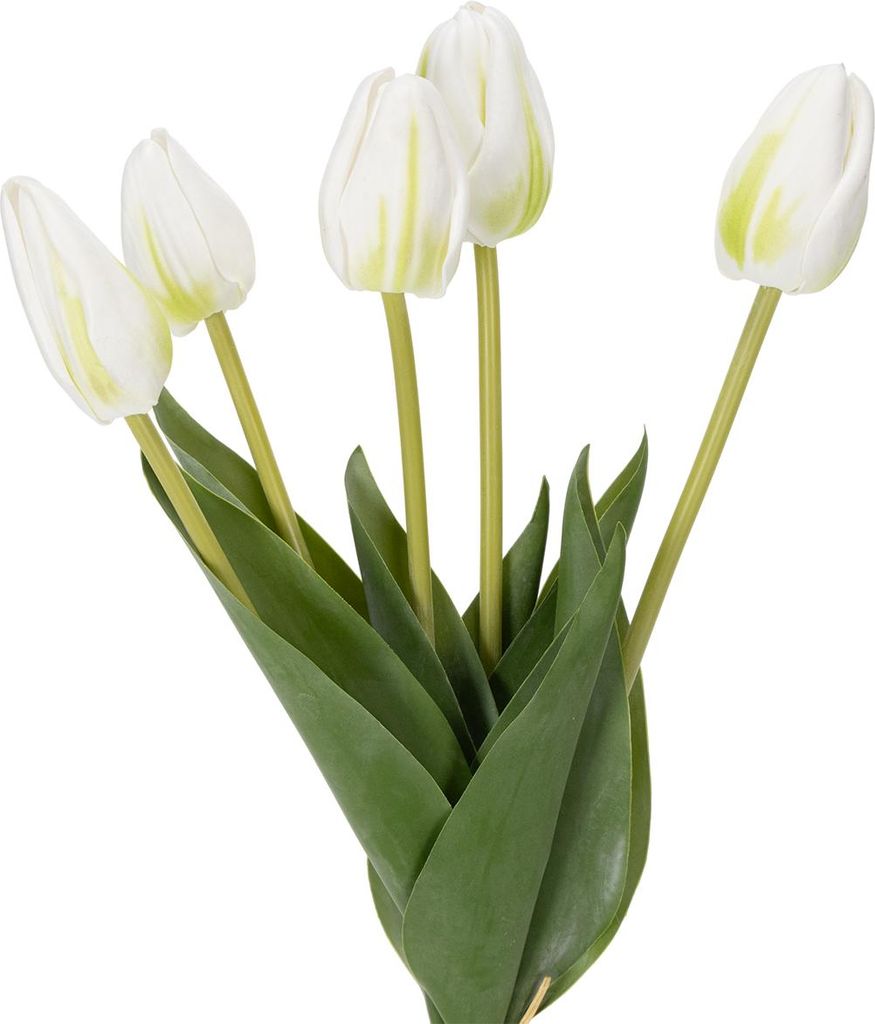 Dekorative Kunstblumen Tulpen für stilvolle Wohnraumgestaltung, 5 Stück