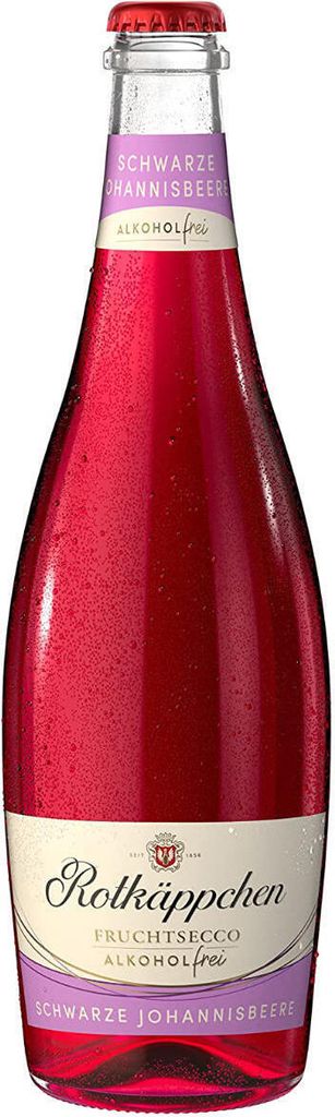 Rotkäppchen Frutto Secco NERO JOHANNISBEERE 8% vol. 0,75l Immagine del prodotto 