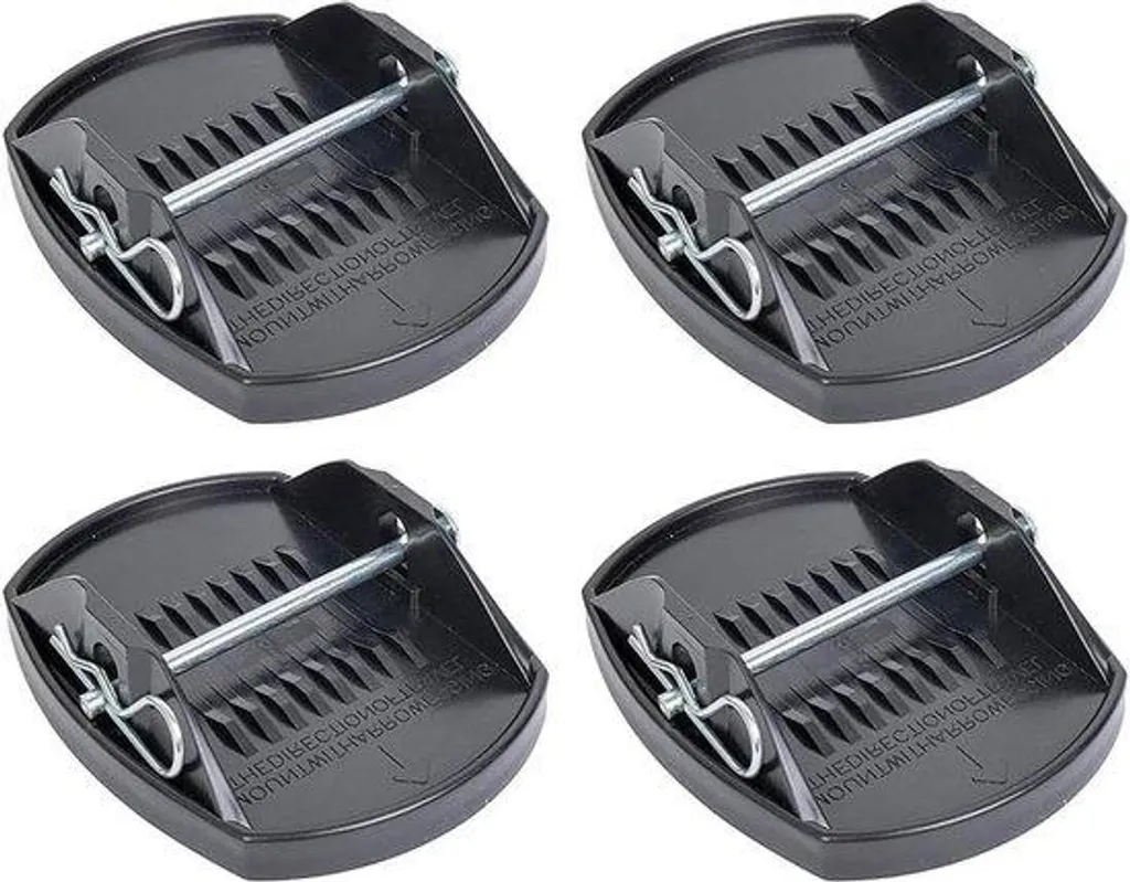 Accessoires de stabilisation camping-car pour stationnement sur herbe