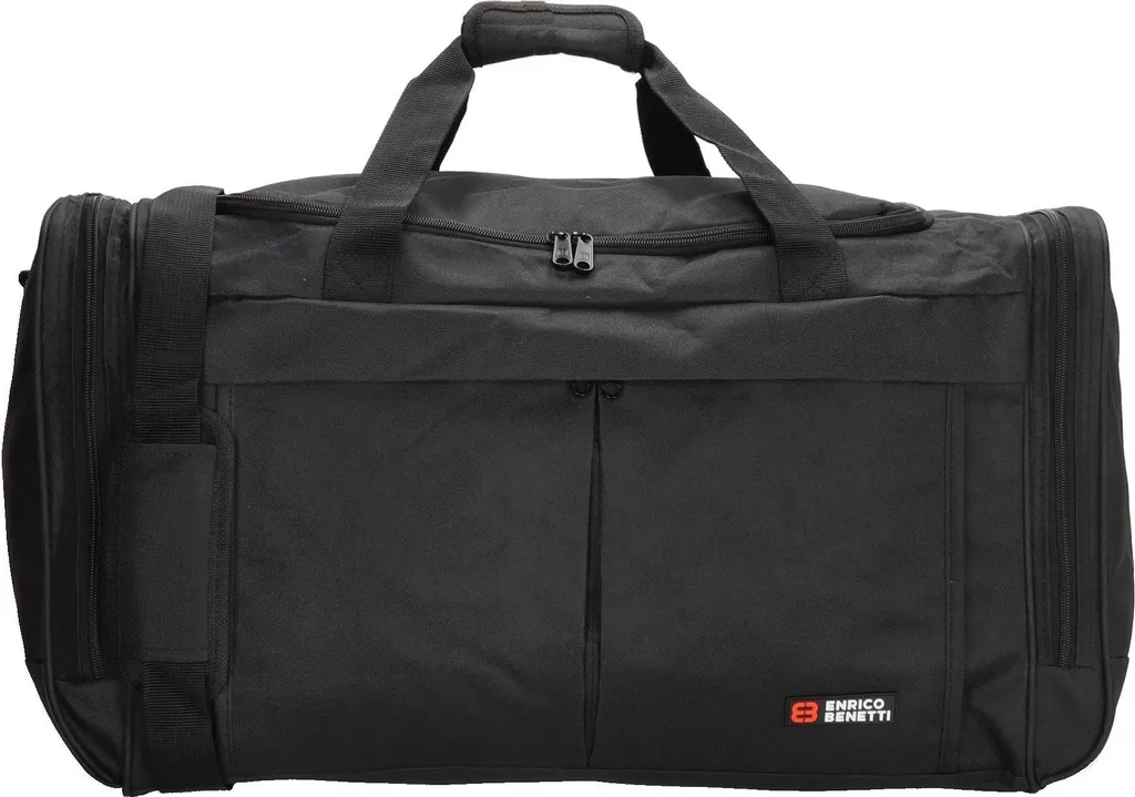 Sac de voyage Enrico Benetti Amsterdam 60L - Grand sac de sport noir