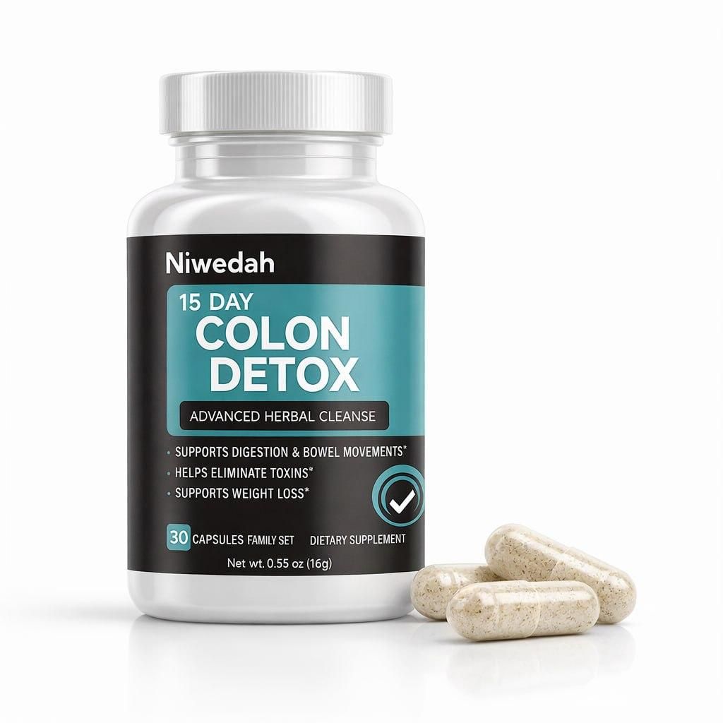 Colon Detox – Formel für Verdauungsreinigung & Darmbalance – 30 Kapseln