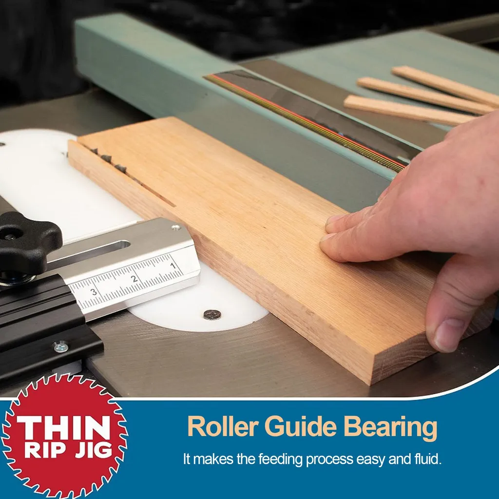 Guide de coupe fine en alliage pour rainures de 3/4 x 3/8 pouces - 18