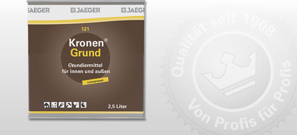 Jaeger Braune Kanne 375ml Grundierung Produktbild 